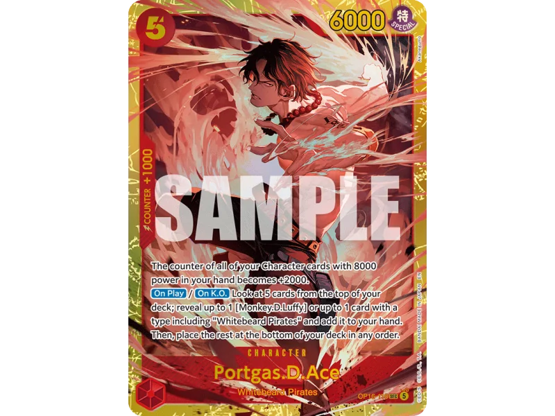 Portgas.D.Ace OP16-118 | OP16 | ProCards México