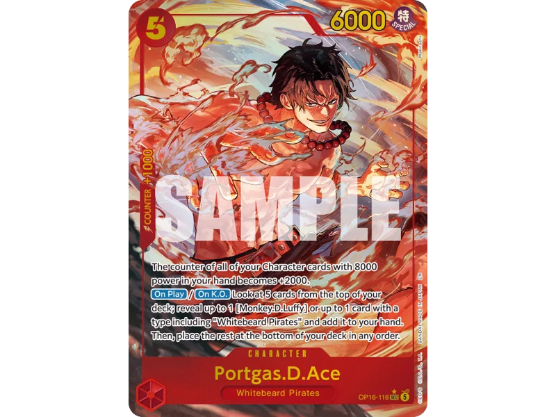 Portgas.D.Ace OP16-118_p1 | OP16 | ProCards México