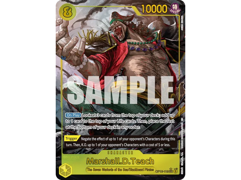 Marshall.D.Teach OP16-119_p1 | OP16 | ProCards México