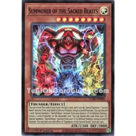 Summoner of the Sacred Beasts (Super Rare)