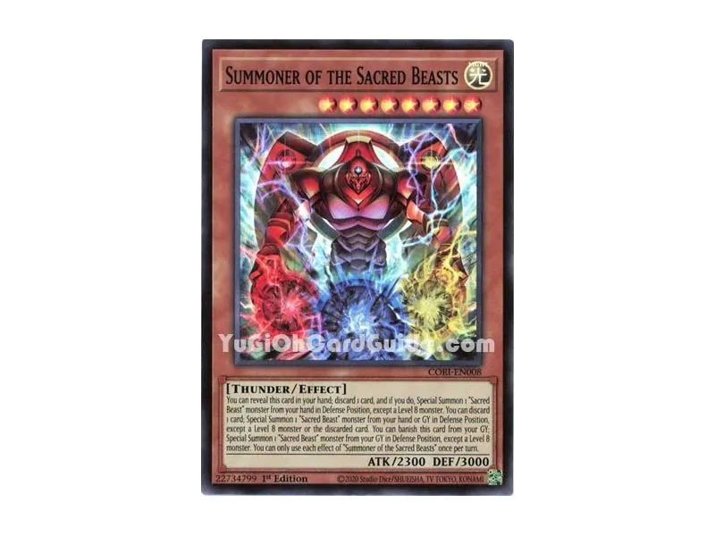 Summoner of the Sacred Beasts (Super Rare)