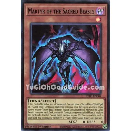 Martyr of the Sacred Beasts (Super Rare)