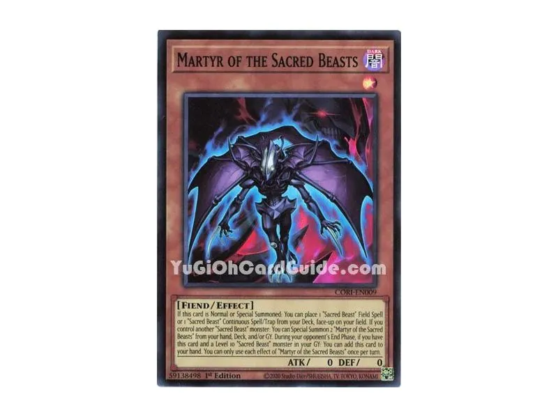 Martyr of the Sacred Beasts (Super Rare)