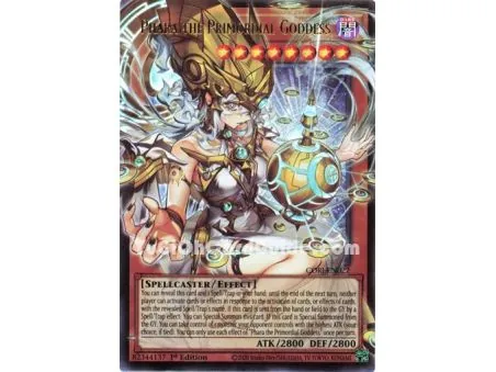 Phara the Primordial Goddess (Secret Rare)