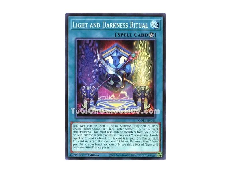 Light and Darkness Ritual (Common)