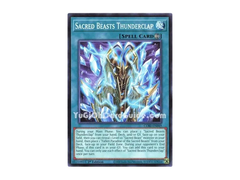 Sacred Beasts Thunderclap (Common)