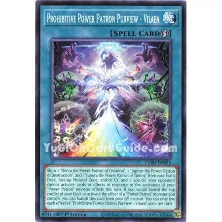 Prohibitive Power Patron Purview - Vilaea (Common)