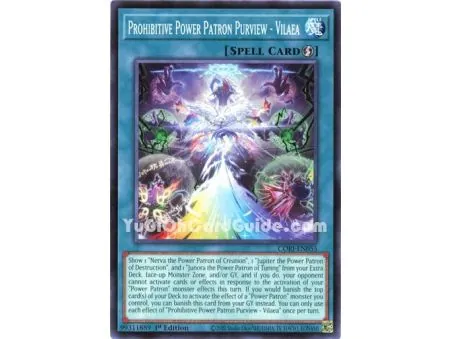 Prohibitive Power Patron Purview - Vilaea (Common)