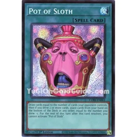 Pot of Sloth (Secret Rare)