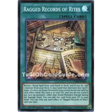 Ragged Records of Rites (Super Rare)