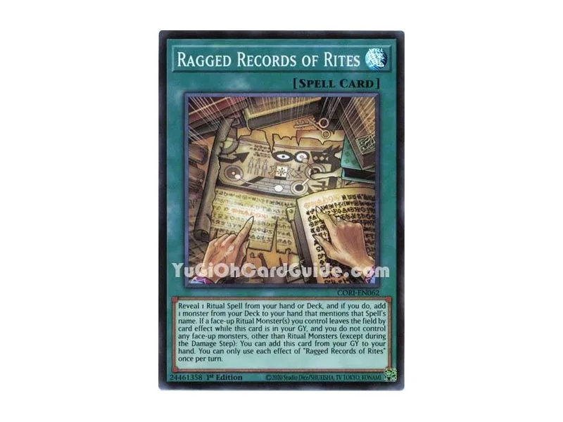 Ragged Records of Rites (Super Rare)