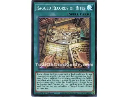 Ragged Records of Rites (Super Rare)