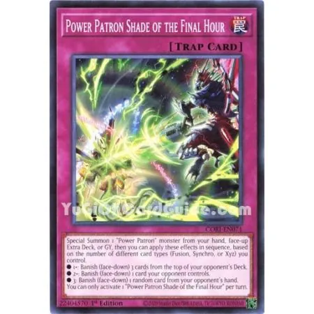 Power Patron Shade of the Final Hour (Common)
