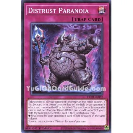 Distrust Paranoia (Common)