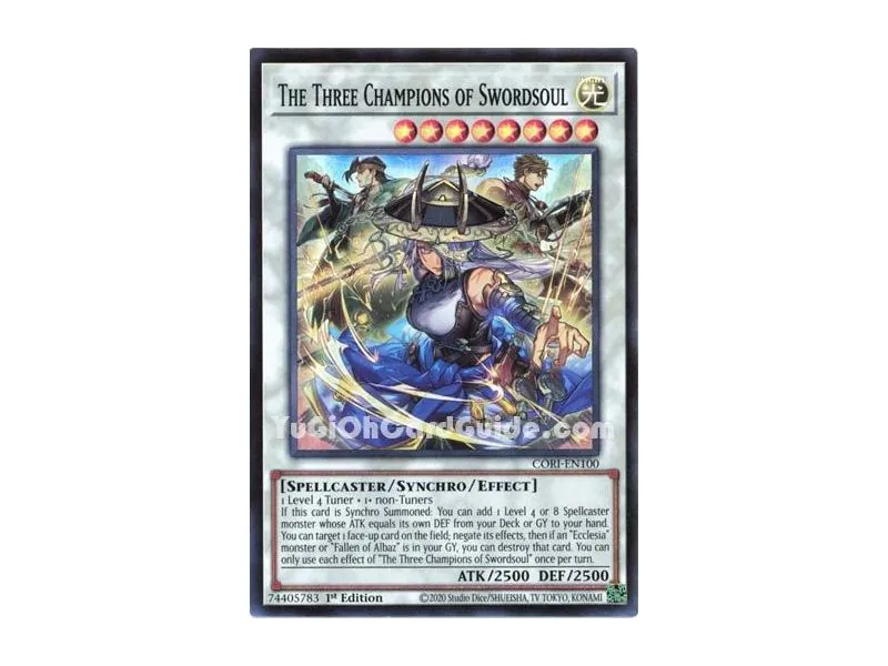 The Three Brave Swordsouls (Super Rare)