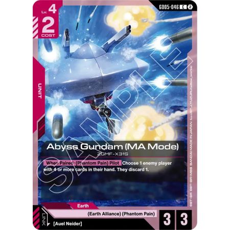 Abyss Gundam (MA Mode)