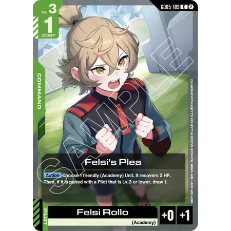 Felsi's Plea