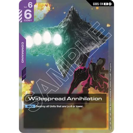 Widespread Annihilation