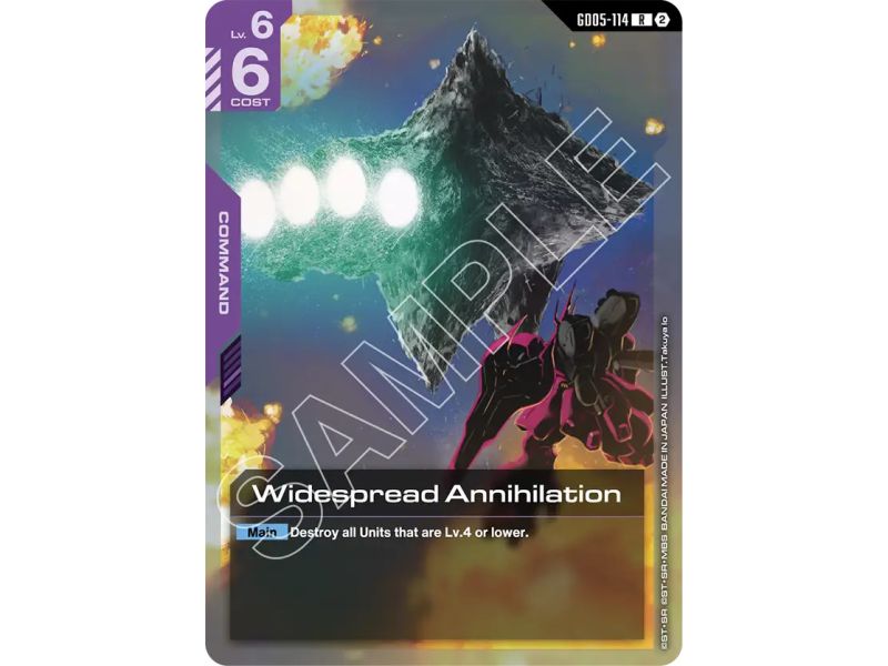 Widespread Annihilation