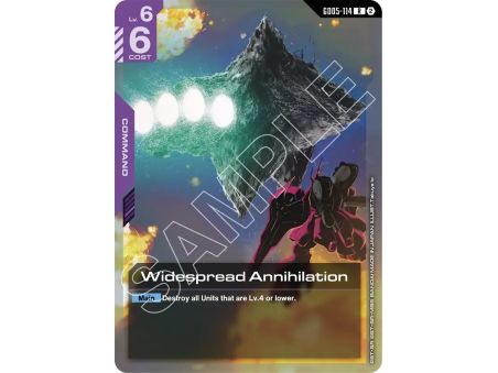 Widespread Annihilation