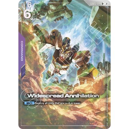 Widespread Annihilation
