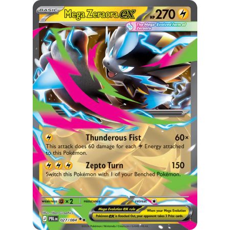 Mega Zeraora ex