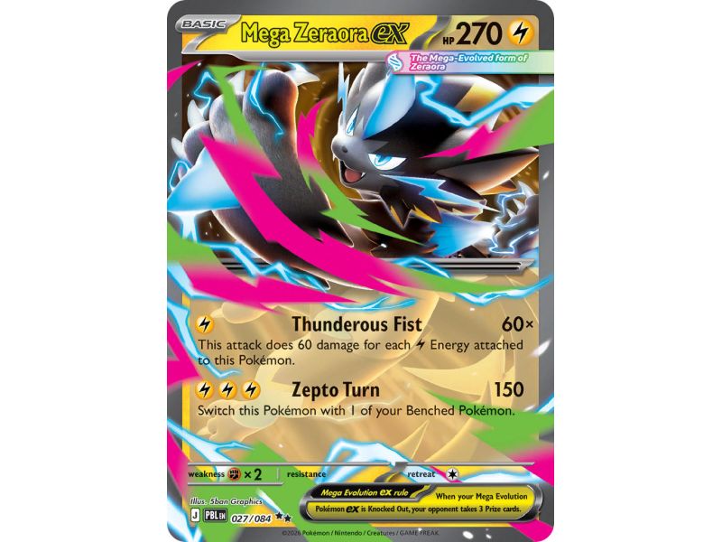 Mega Zeraora ex
