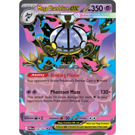 Mega Chandelure ex