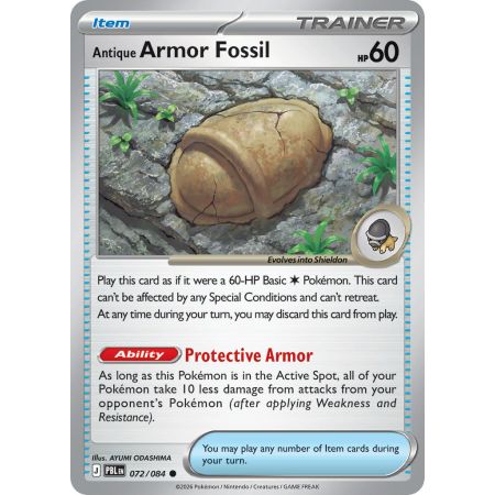 Antique Armor Fossil