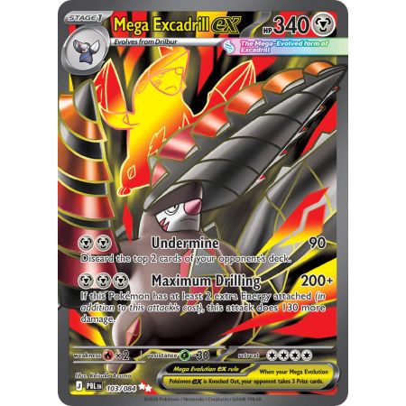 Mega Excadrill ex