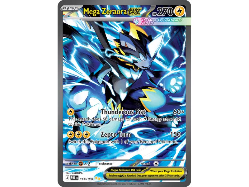 Mega Zeraora ex