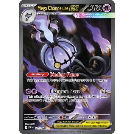 Mega Chandelure ex