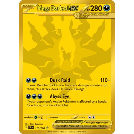 Mega Darkrai ex 