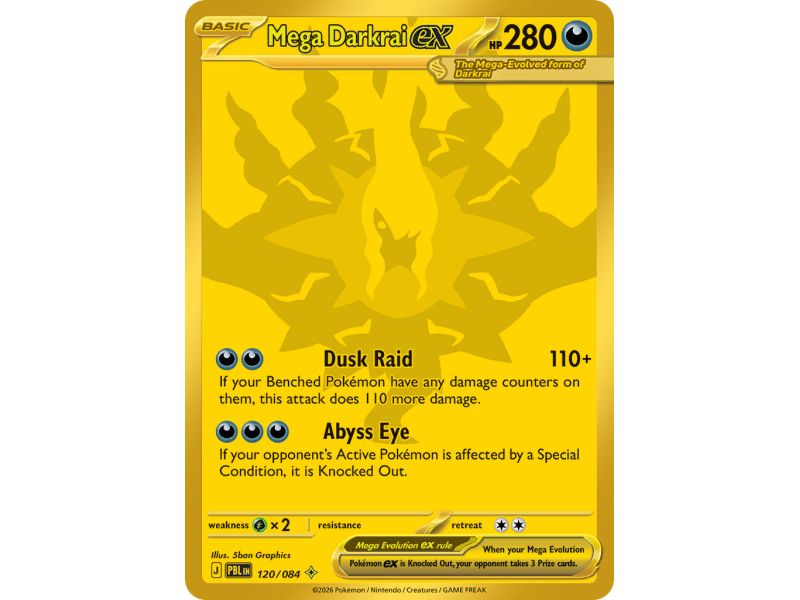 Mega Darkrai ex 