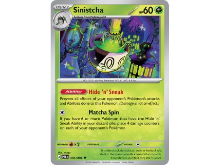 Sinistcha (Reverse/Holo)
