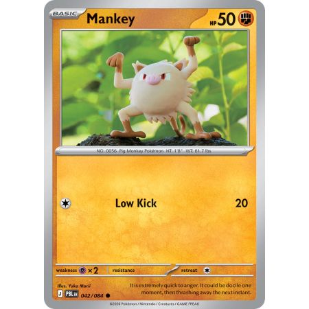 Mankey (Reverse/Holo)