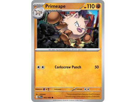 Primeape (Reverse/Holo)