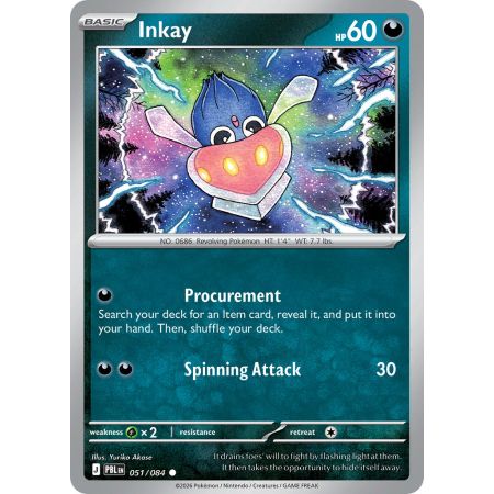 Inkay (Reverse/Holo)