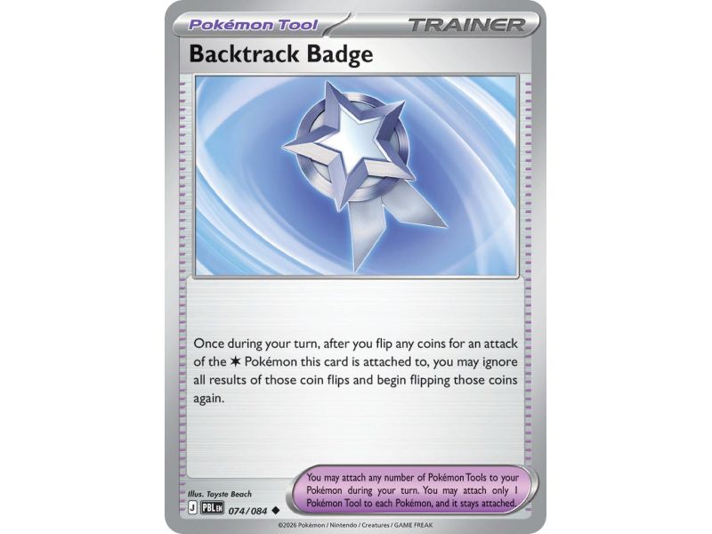 Backtrack Badge (Reverse/Holo)