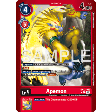 Apemon (Alternative Art)