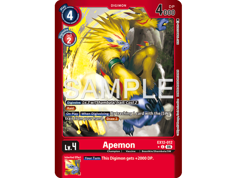Apemon (Alternative Art)