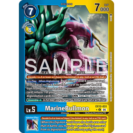 MarineBullmon (Alternative Art)