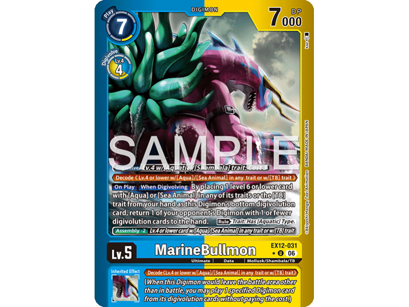 MarineBullmon (Alternative Art)