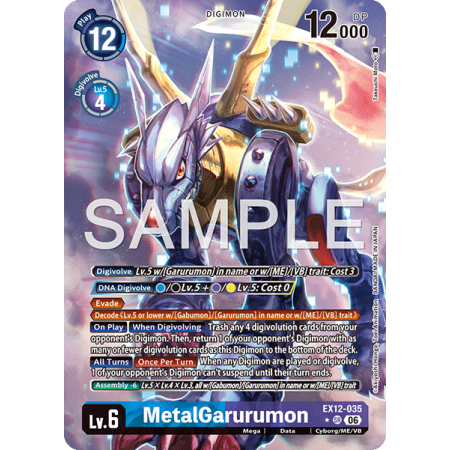 MetalGarurumon (Alternative Art)