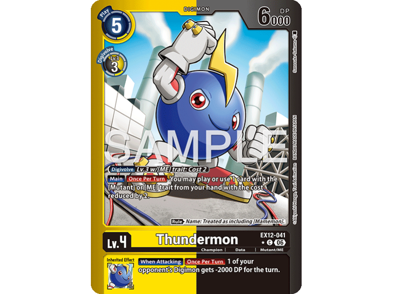 Thundermon (Alternative Art)
