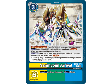 Sanmyojin Arrival