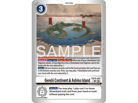 Genshi Continent & Ashino Island (Alternative Art)