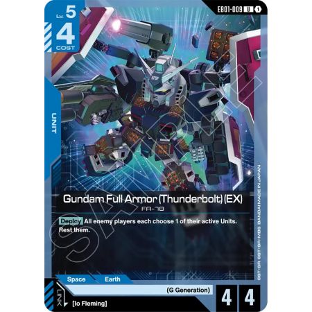 Gundam Full Armor (Thunderbolt) (EX)