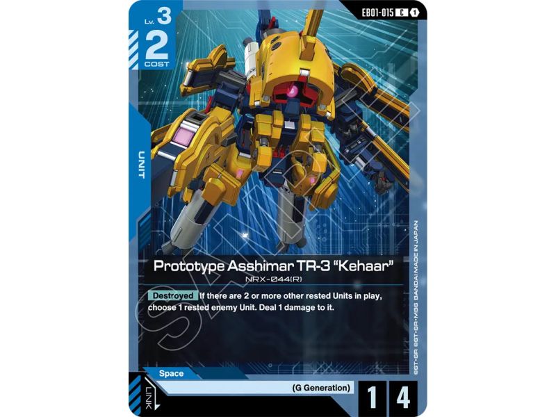 Prototype Asshimar TR-3 "Kehaar"
