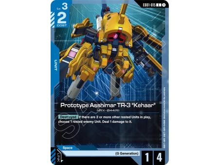 Prototype Asshimar TR-3 "Kehaar"